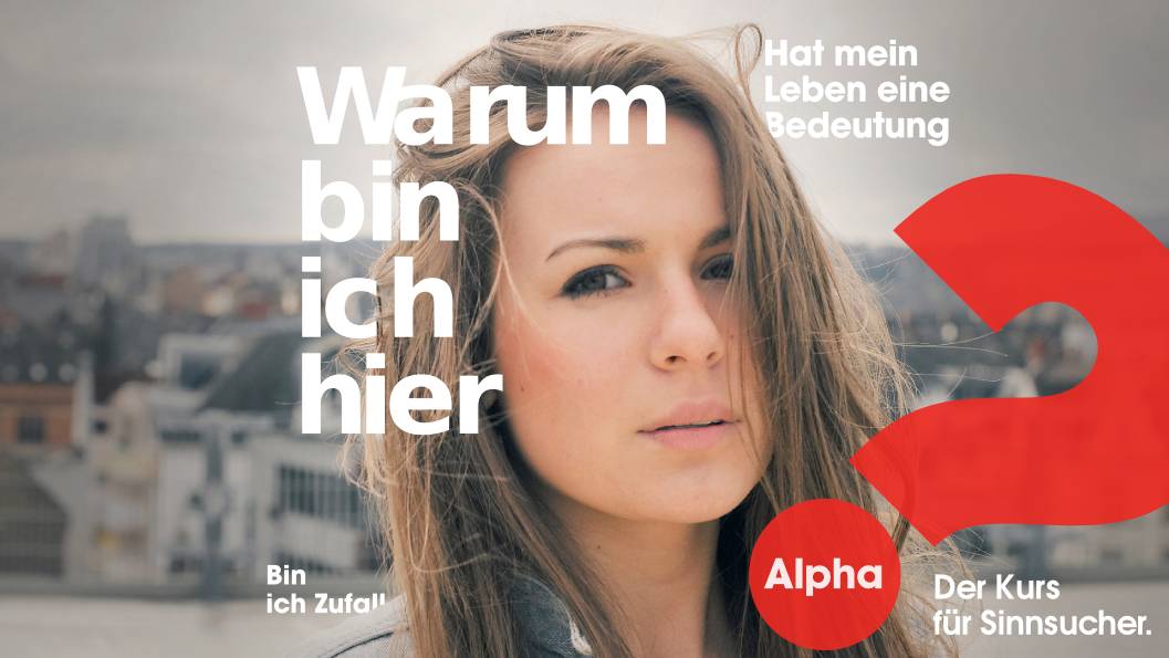 Menschen im Gespräch bei Alpha