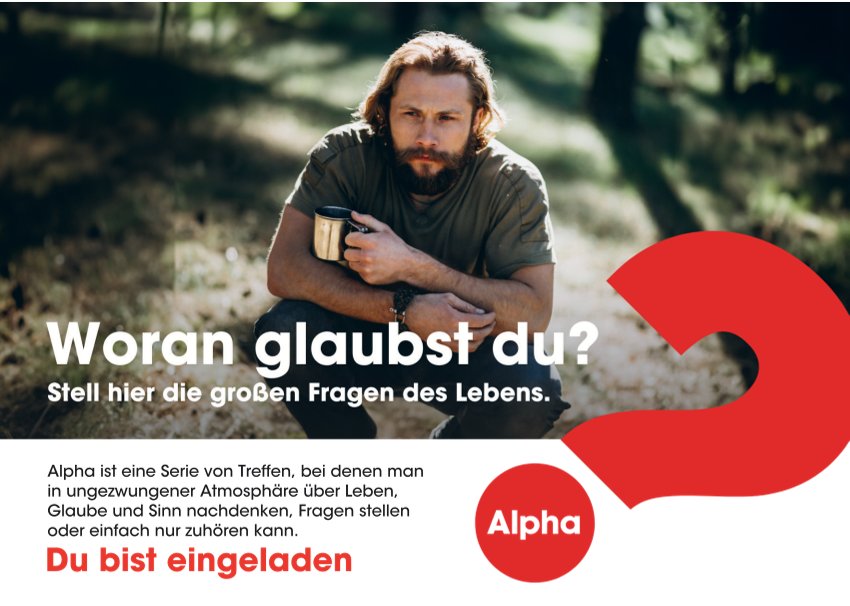 Stell hier die großen Fragen des Lebens
